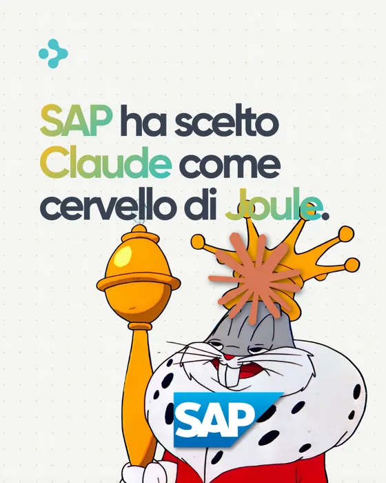 SAP ha scelto Claude come cervello di Joule